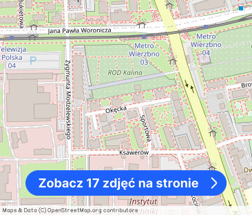Mokotów ul. Okęcka / Metro Wierzbno - 2 pok. 38m2 - Zdjęcie 1
