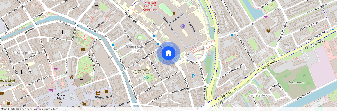 Oostersingel, 9711 XE Groningen, Netherlands