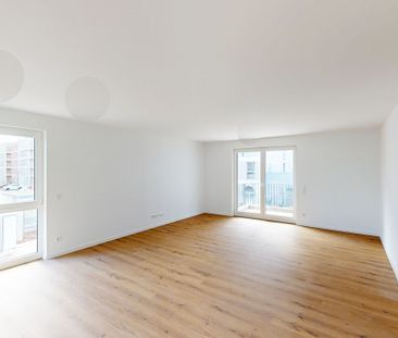 Die Klassische auf der Ecke: Neubauwohnung mit 2 Zimmern und EBK - Foto 1