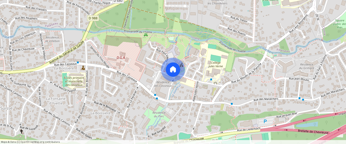 91140, Villebon Sur Yvette