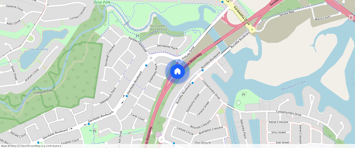 Mountain Creek, Sunshine Coast