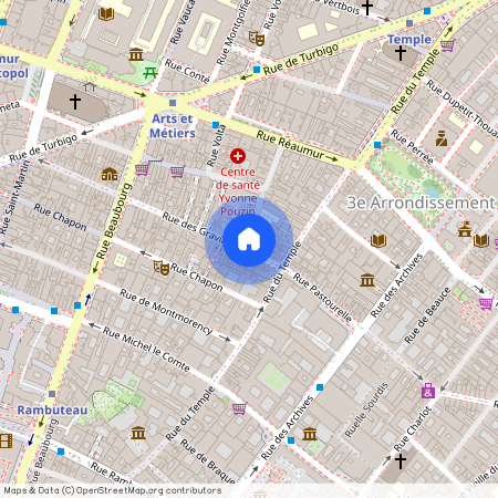 Gravilliers 12, Rue des Gravilliers, Paris