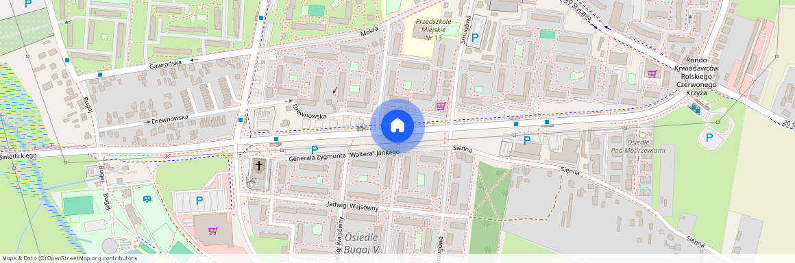 ul. gen. Zygmunta "Waltera" Janke, Pabianice, pabianicki, łódzkie