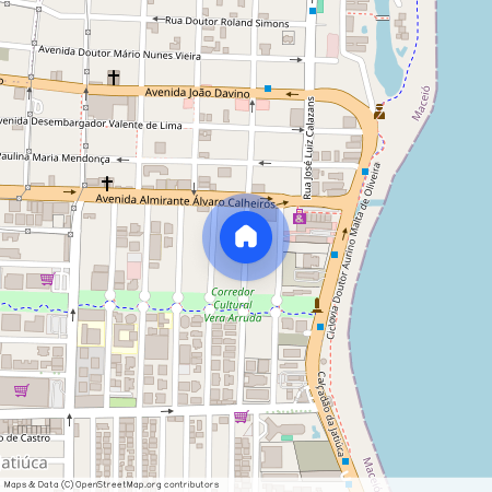 Rua Cônego Antônio Firmino de Vasconcelos, Jatiúca, Maceió - AL, 57036-470, Brazil