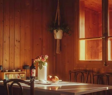 3 Zimmer-Wohnung in Aeschlen ob Gunten (BE), möbliert, auf Zeit - Photo 5