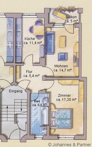 01157 Dresden - Cotta , Klopstockstraße 13b WE 09 - Photo 3