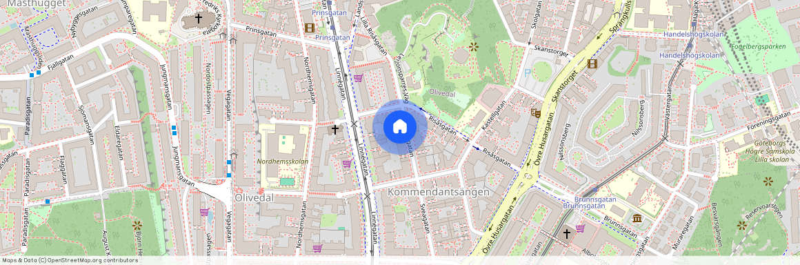 Göteborg, Göteborg, Sveagatan, 95 Kvm 3 Rok, Nyrenoverad