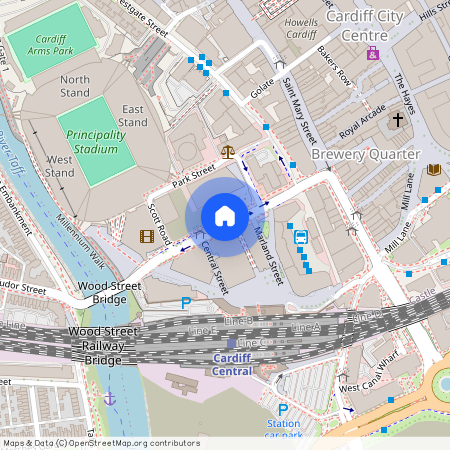 Wood Street, Cardiff(City), CF10