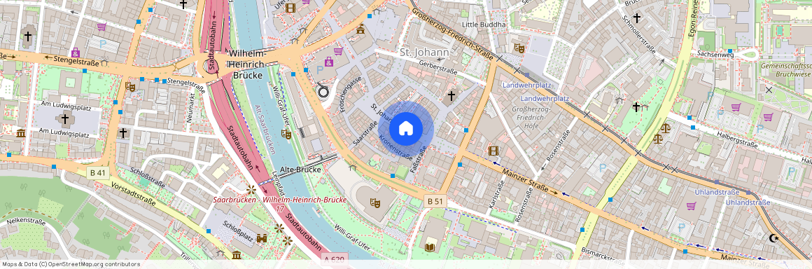 Sankt Johanner Markt 39, 66111 Saarbrücken / Sankt Johann