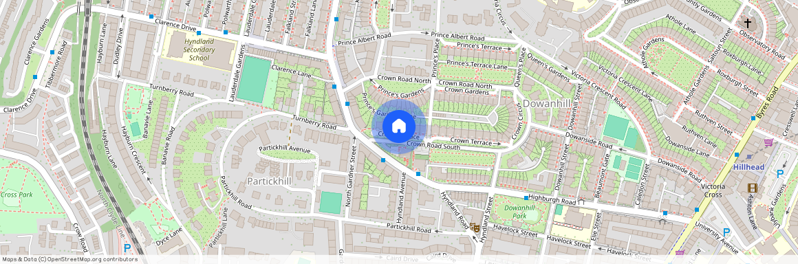 Crown Terrace, Dowanhill, Glasgow, G12