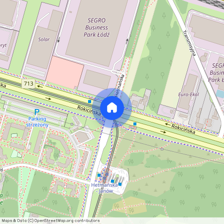 ul. Rokicińska, Olechów, Widzew, Łódź, łódzkie