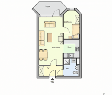 Seniorengerechte 2-Zimmer-Wohnung in Langenfeld (unrenovierte Übergabe) - Photo 2