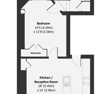 First Floor One Bedroom Flat in Converted Grade II Listed House to let in Kennington - Photo 2 | Rentumo