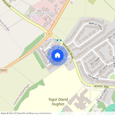 4 Fron Heulog, Bangor