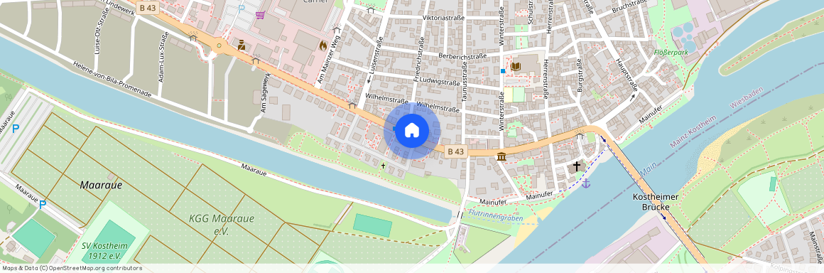 55246 Wiesbaden - Mainz-Kostheim