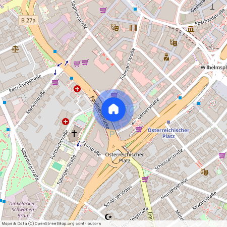 Paulinenstraße 14-16, 70178 Stuttgart - Stuttgart-Mitte