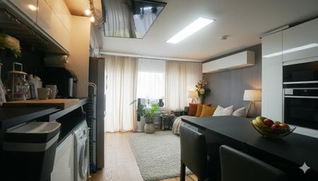 Wohnen in Top-Lage: Großzügige Großraumgarçonnière mit Balkon und Designer-Ausstattung - Foto 2