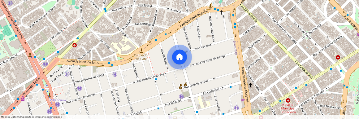 Rua Doutor Renato Paes de Barros, 188, Itaim Bibi, São Paulo, São Paulo, 04530000