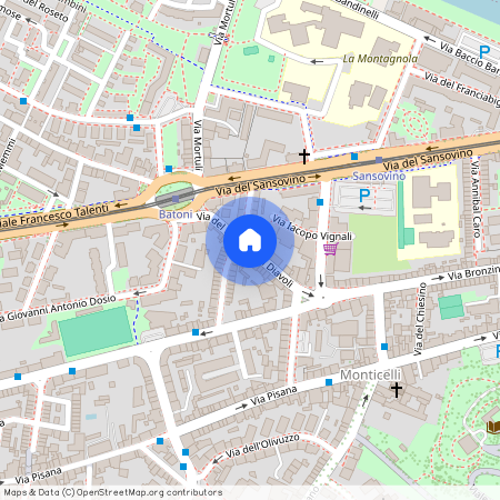 Via del Palazzo dei Diavoli, Isolotto-Legnaia, Firenze, Firenze, 50142, Toscana