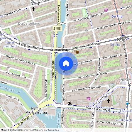 Nieuwe Pijp, 1072 SX, Van Ostadestraat, Amsterdam