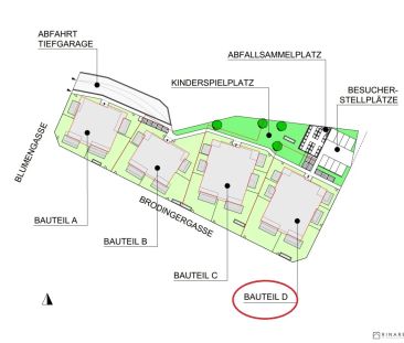 Blumengasse - ERSTBEZUG | 1 Zimmer Wohnung | Terrasse & Garten | zz... - Foto 6
