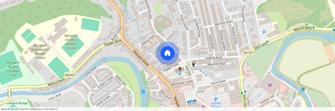 Butchers Lonnen, Morpeth, NE61