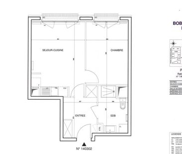 location Appartement T2 DE 41.69m² À BOBIGNY - Photo 1