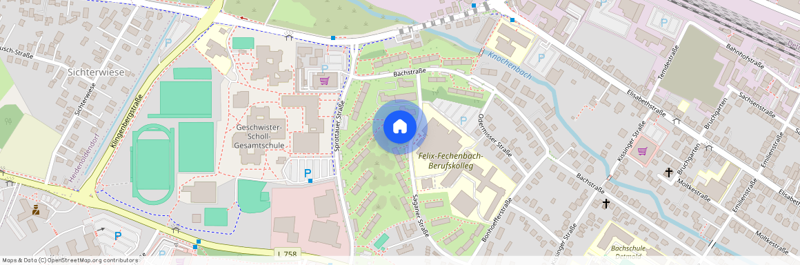 Saganer Straße 7, 32756 Detmold