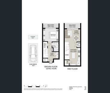 Stylish contemporary One Bedroom Plus Study - Photo 6