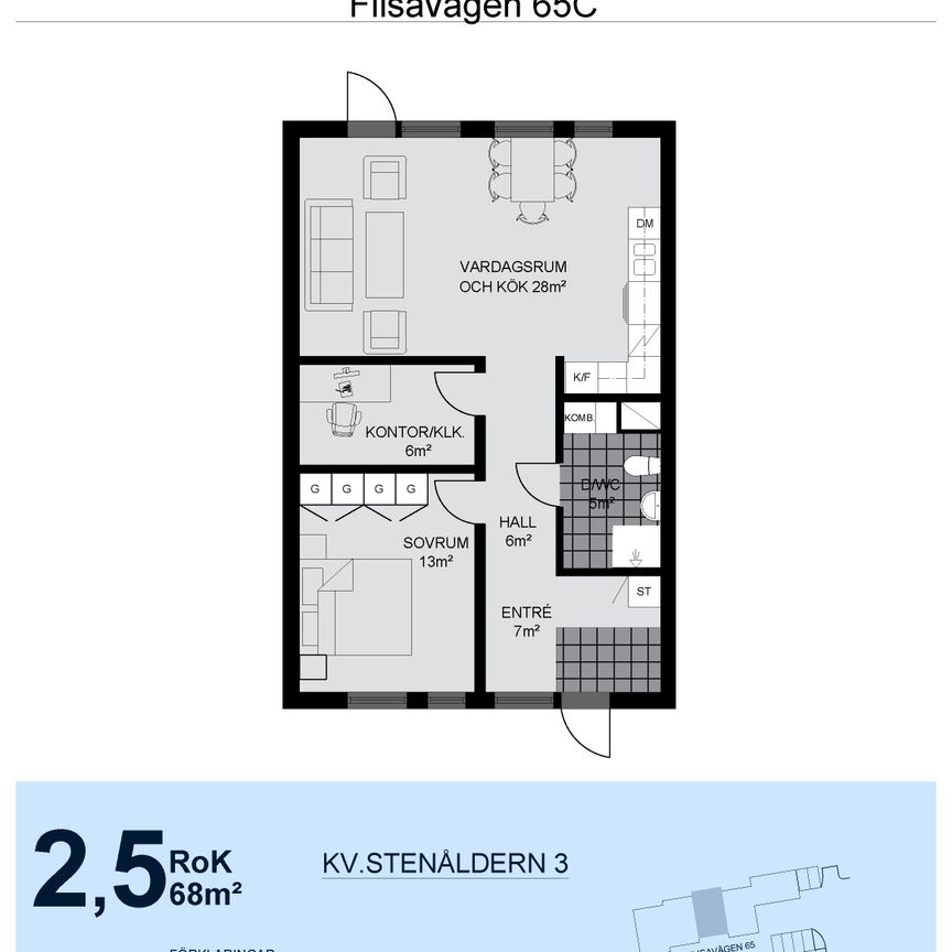 Flisavägen 65C - Photo 1