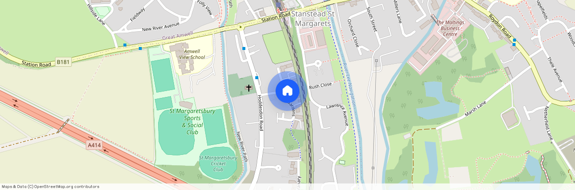 Sanville Gardens, Stanstead Abbotts, WARE