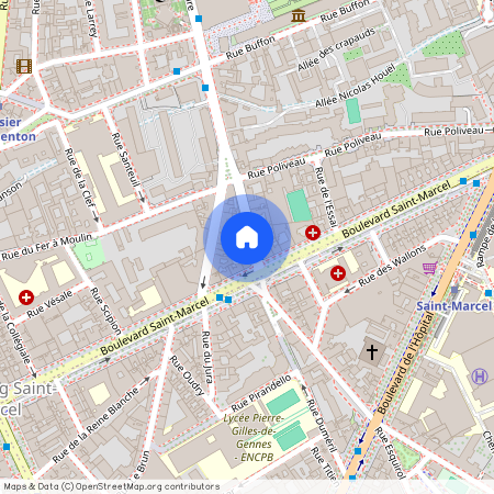 Appartement à louer rue Geoffroy Saint Hilaire, Paris 5ème