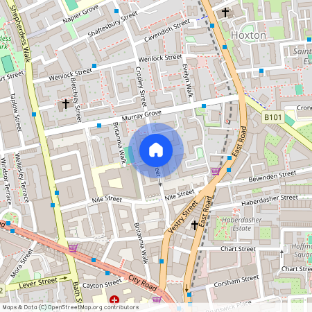 Custance House, Provost Street, London