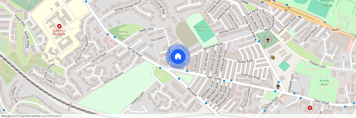 Moorfield Avenue, Leeds, West Yorkshire, UK, LS12