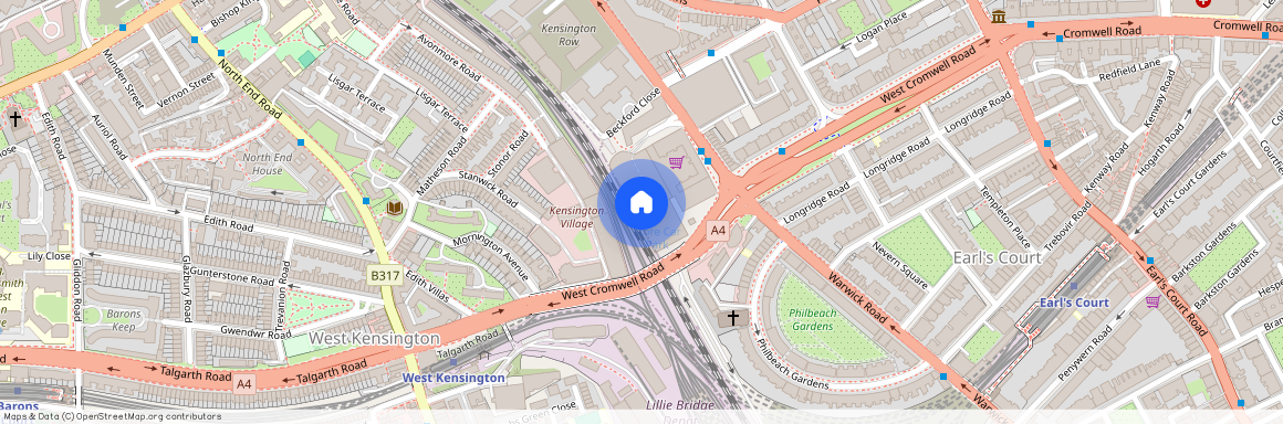 Shaftesbury Place, 135 Warwick Road, London, W14