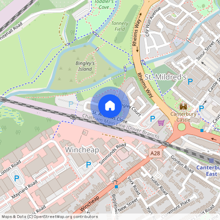 St Andrews Close, Canterbury, CT1 2RT, Kent