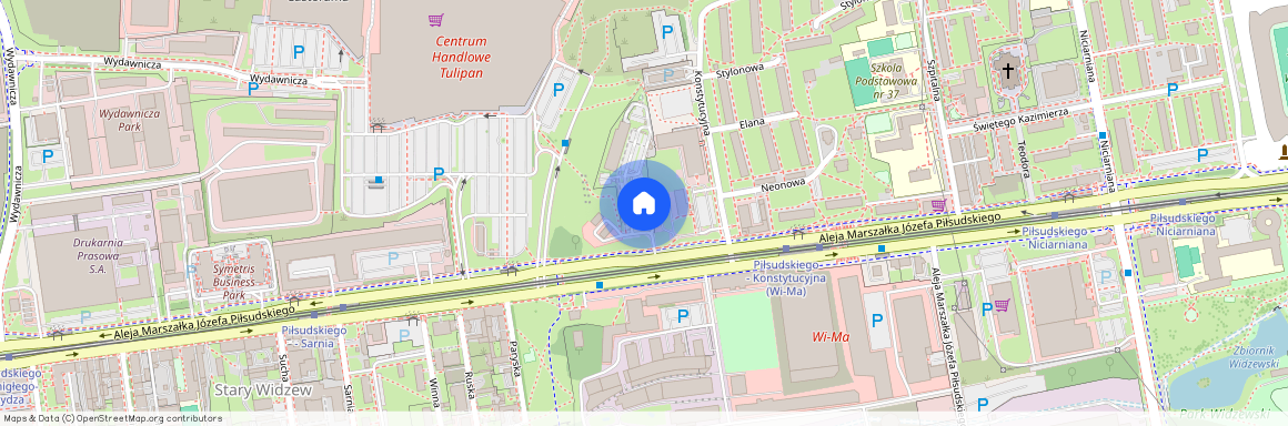 al. marsz. Józefa Piłsudskiego, Stary Widzew, Widzew, Łódź, łódzkie