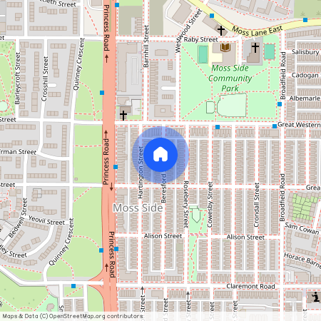 Beresford Street, Manchester. M14 4SB, Manchester, M14