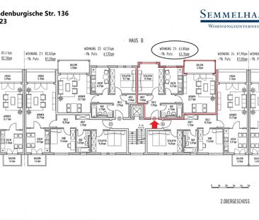 Traumwohnung gesucht ? 2 Zimmer Wohnung in Hönow im 2. Obergeschoss - Photo 1