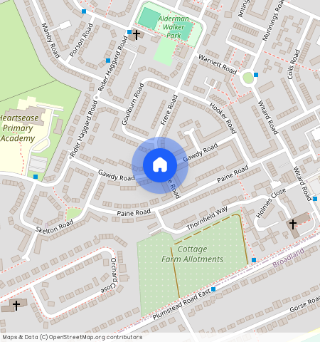 Gawdy Road, Norwich, NR7