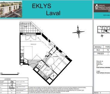 Location Appartement 2 pièces 42m² - Photo 2
