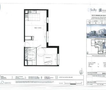 Appartement à louer 2 pièces 42.22m² - Photo 2