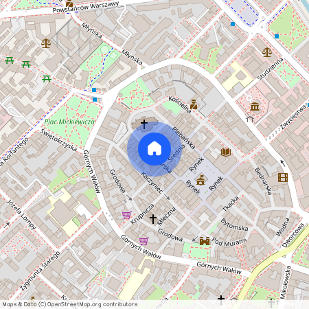 ul. Raciborska, Starówka, Śródmieście, Gliwice, śląskie