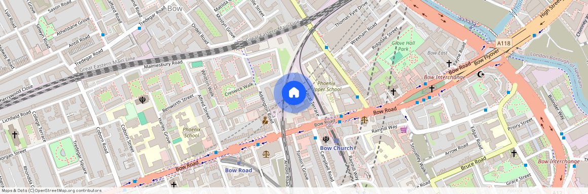 11 Denmark Pl, London E3 2GJ, UK