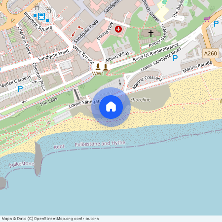 Shoreline, Folkestone, Kent