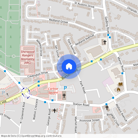 Burton Road, Nottingham, NG4, Burton Road, Carlton, NG4 3DQ