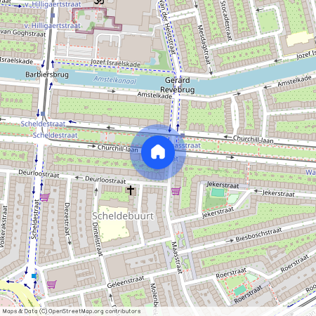 Churchill-laan 117, 1078 dn, Amsterdam