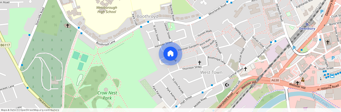 St. John Walk, Dewsbury, WF13