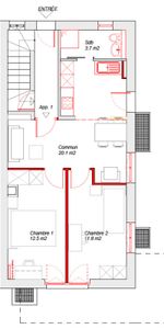 2.5 Zimmer, 51 m² - Photo 3