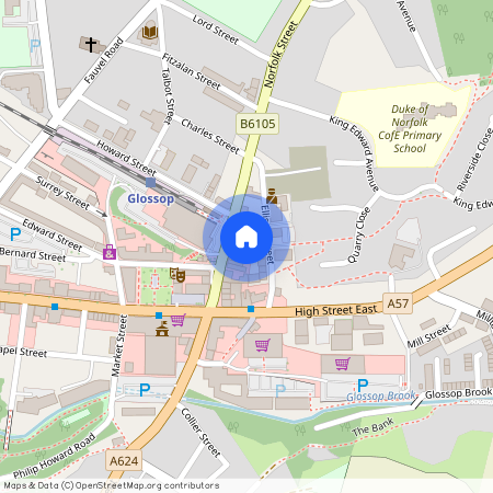 Station Street, Glossop, Derbyshire, SK13